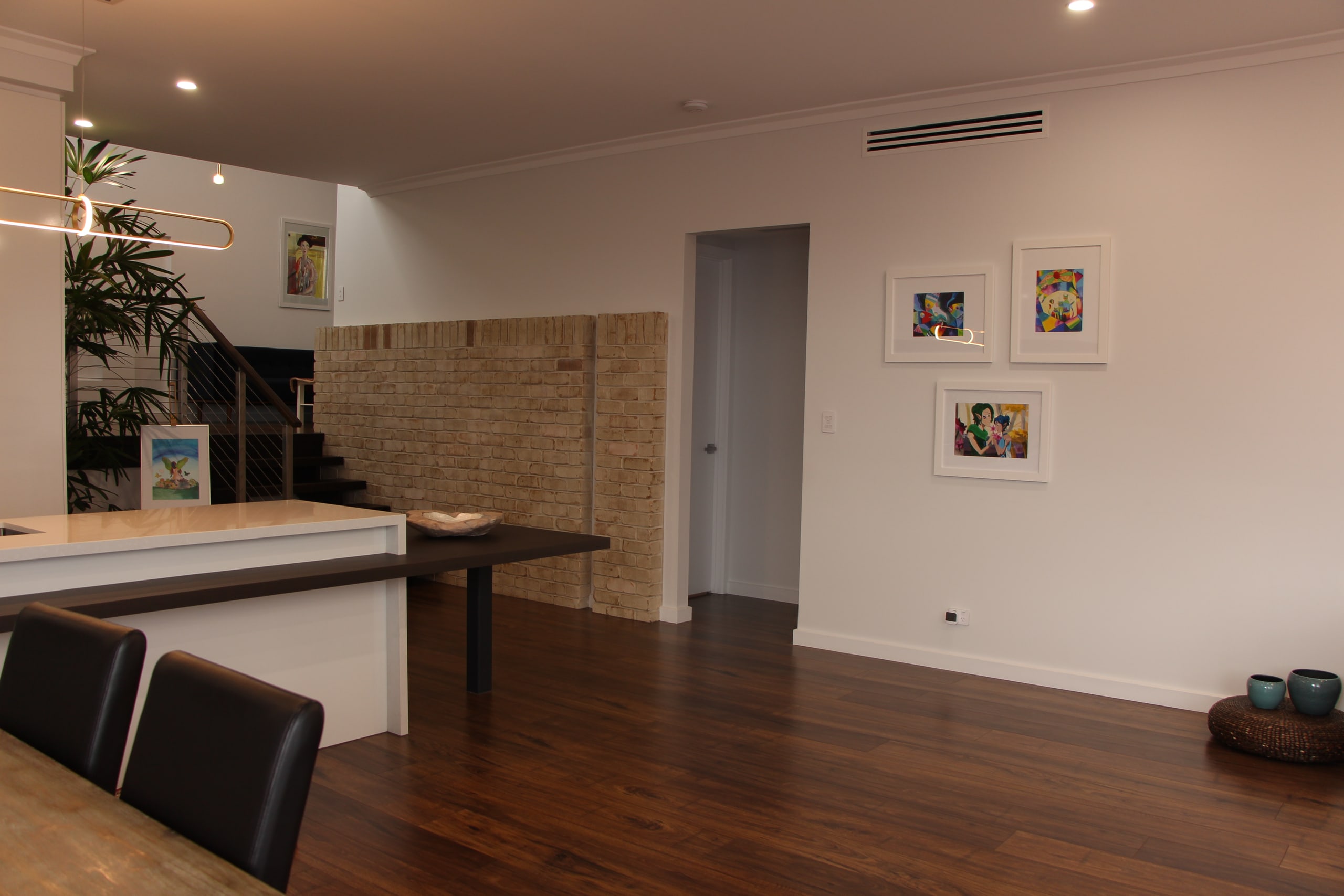 Woodforde residence — living and dining
